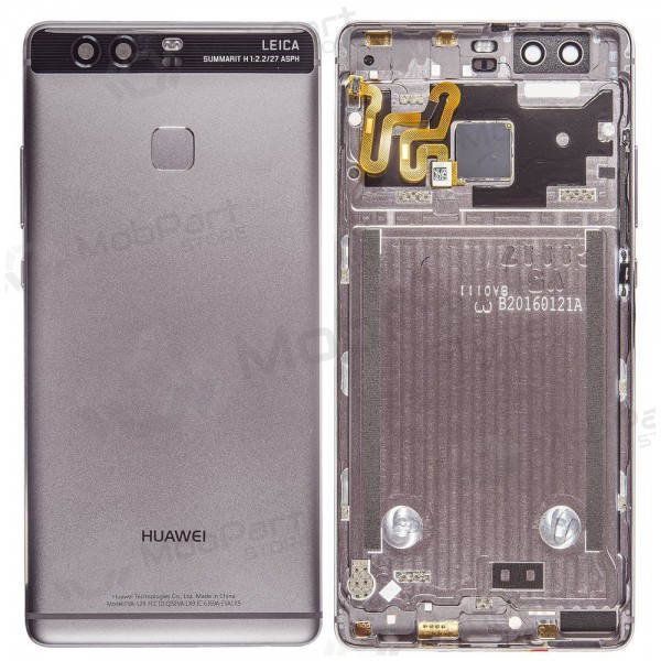 Ondoorzichtig buitenste Kruiden Huawei P9 galinis baterijos dangtelis (Titanium Grey) (service pack)  (originalus) - Mobpartstore