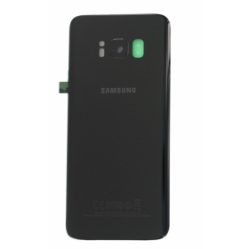 Samsung G950F Galaxy S8 back / rear cover black (Midnight black) (used grade A, original)