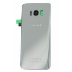 Samsung G950F Galaxy S8 back / rear cover silver (Arctic silver) (used grade A, original)