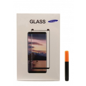 Samsung G965 Galaxy S9 Plus tempered glass screen protector M1 "5D UV Glue"