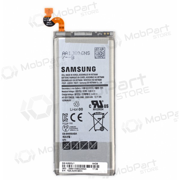 Samsung N950F Galaxy Note 8 battery / accumulator (BBN950ABE) (3300mAh) (service pack) (original)