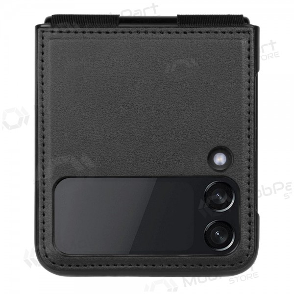 Case Nillkin Qin Leather (Plain Leather) Samsung F721 Z Flip4 5G black