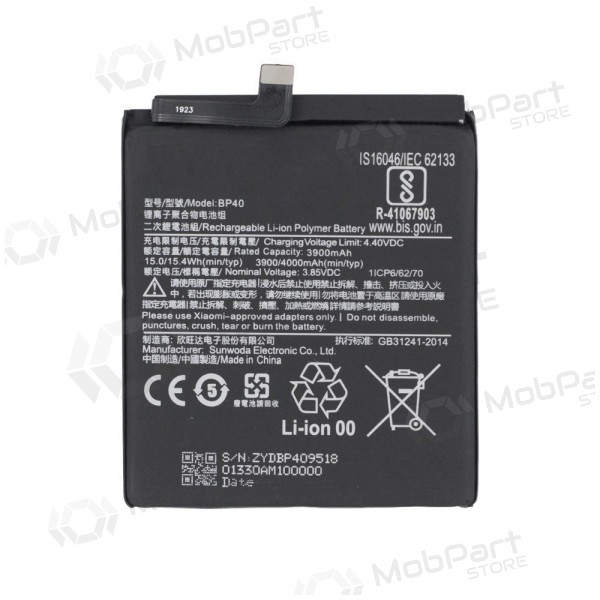 Xiaomi Mi 9T battery, akumuliatorius (BP41)