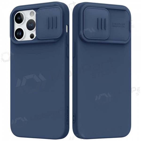 Case Nillkin CamShield Silky Magnetic Silicone Apple iPhone 14 Pro dark blue