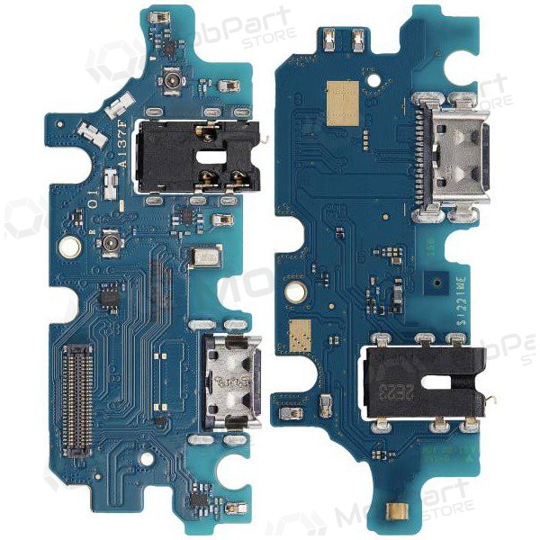 Samsung A137 Galaxy A13 (2022) charging dock port and microphone flex (service pack) (original)