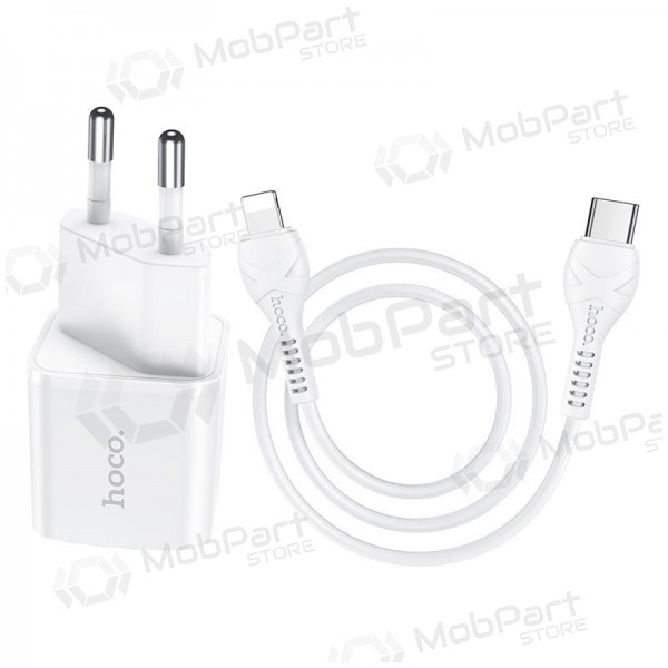 Charger Hoco N10 PD20W Type-C-Lightning (white)