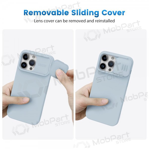 Case Nillkin CamShield Silky Magnetic Silicone Apple iPhone 14 Pro grey