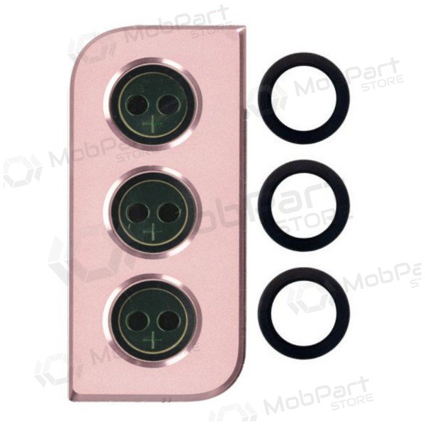 Samsung G991 Galaxy S21 5G camera glass / lens (pink)