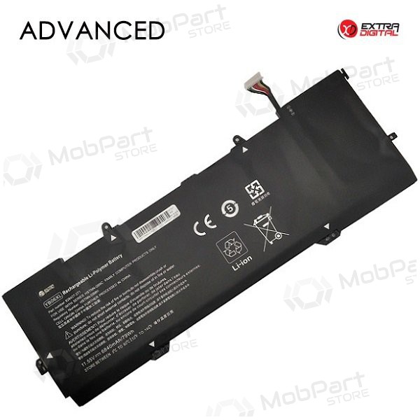 HP YB06X, 6840mAh laptop battery, Advanced