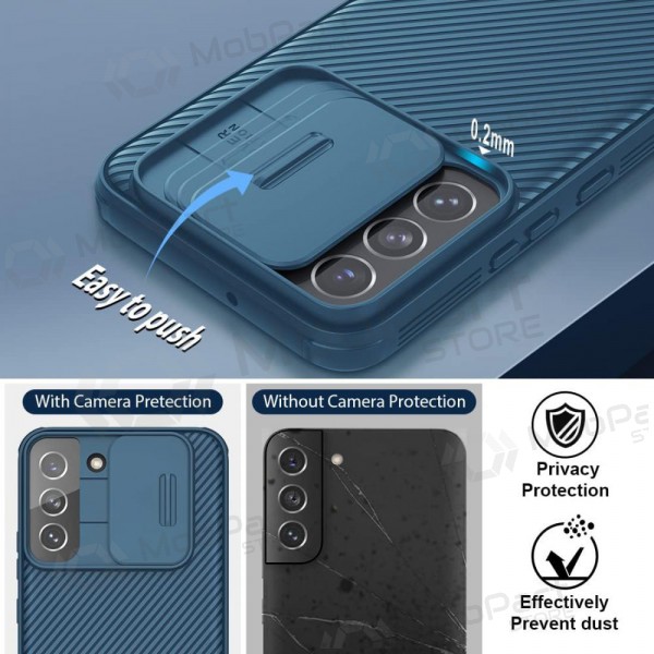 Case Nillkin CamShield Pro Samsung S926 S24 Plus blue