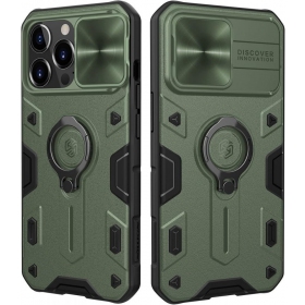 Case Nillkin CamShield Armor Pro Apple iPhone 14 green