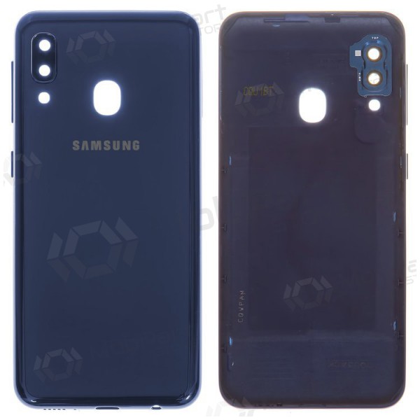 Samsung A202 Galaxy A20e 2019 back / rear cover (blue) (used grade C, original)