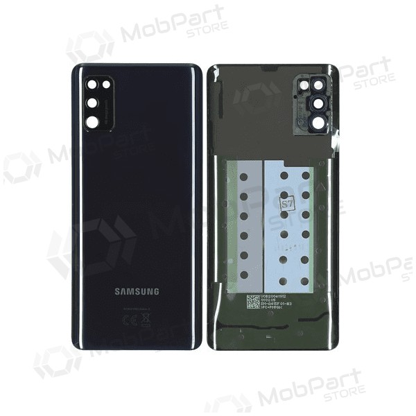 Samsung A415 Galaxy A41 2020 back / rear cover (black) (used grade C, original)