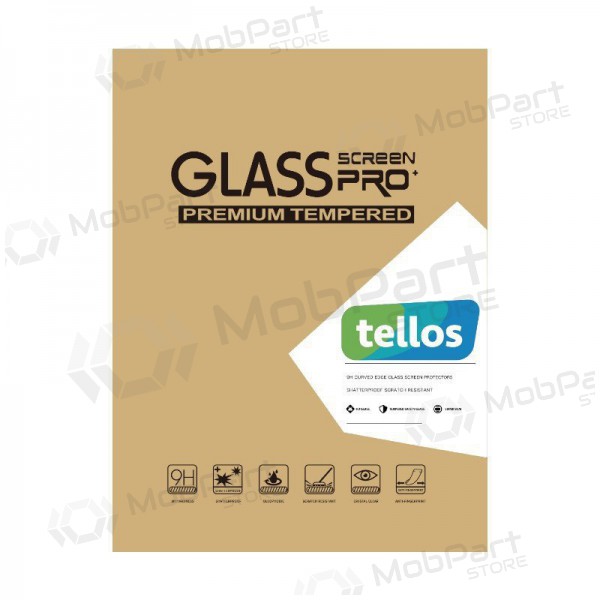 Samsung P610 / P615 / P613 / P619 Galaxy Tab S6 Lite 10.4 tempered glass screen protector "9H Tellos"