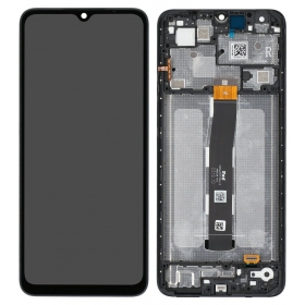 Xiaomi Redmi 12C screen (grey) (with frame) (Premium)