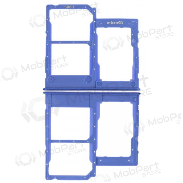 Samsung A415 Galaxy A41 2020 SIM card holder (blue)