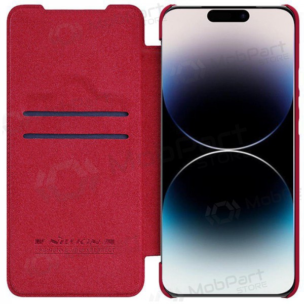 Case Nillkin Qin Pro Leather Samsung S906 S22 Plus 5G red