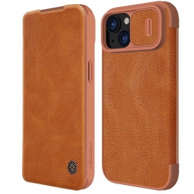 Case Nillkin Qin Pro Leather Apple iPhone 14 blue