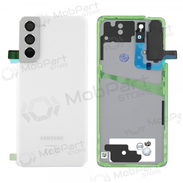 Samsung G991 Galaxy S21 5G back / rear cover (Phantom White) (used grade C, original)