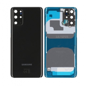 Samsung G985 / G986 Galaxy S20 Plus back / rear cover black (Cosmic Black) (used grade B, original)