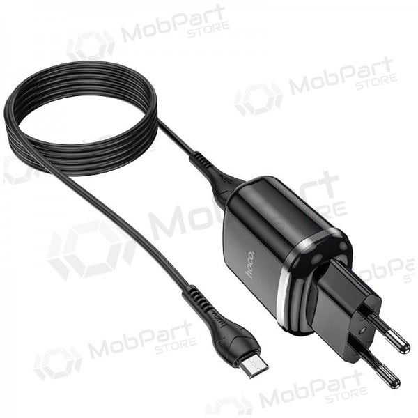 Charger Hoco N4 + microUSB (2.4A) (black)