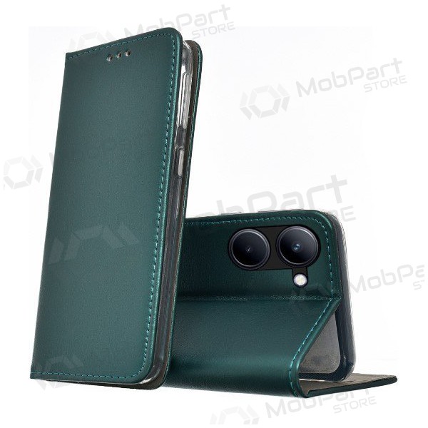 Samsung Galaxy A136 A13 5G / A047 A04s case "Smart Magnetic" (tamsiai green)