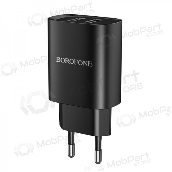 Charger Borofone BN2 2xUSB 2.1A (black)