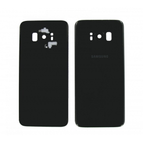 Samsung G955F Galaxy S8 Plus back / rear cover black (Midnight black) (used grade B, original)
