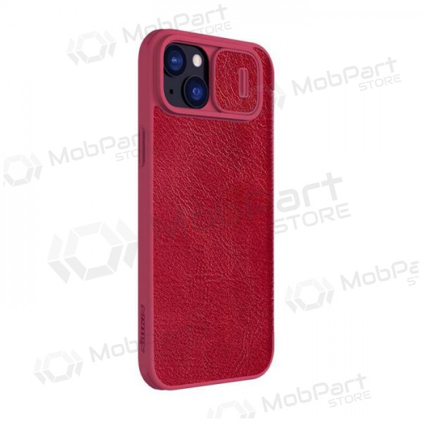 Case Nillkin Qin Pro Leather Apple iPhone 14 Plus red