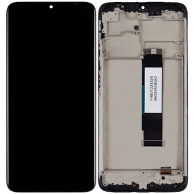 Xiaomi Redmi Note 9 screen (grey) (with frame) (Premium)