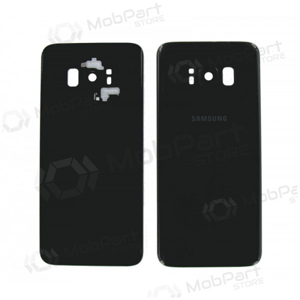 Samsung G955F Galaxy S8 Plus back / rear cover black (Midnight black) (used grade A, original)