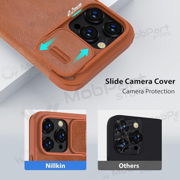 Case Nillkin Qin Pro Leather Apple iPhone 14 Plus brown