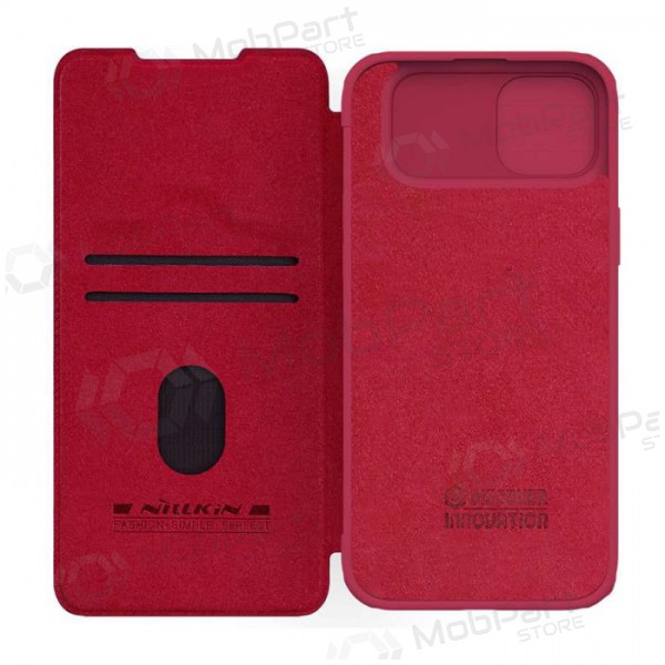 Case Nillkin Qin Pro Leather Apple iPhone 14 red