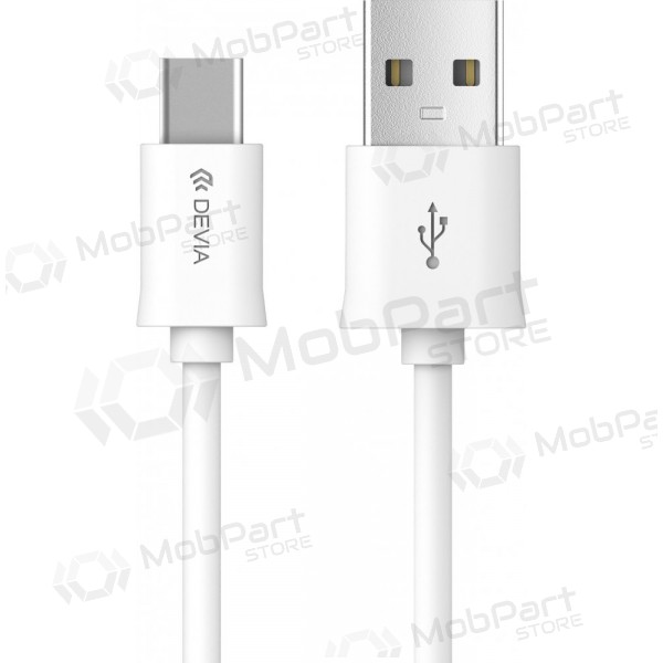 USB cable Devia Smart Type-C 1.0m (white)