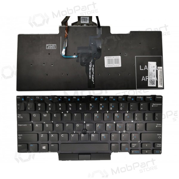 DELL Latitude: E5450, E5470, E5480 keyboard (with lighting)