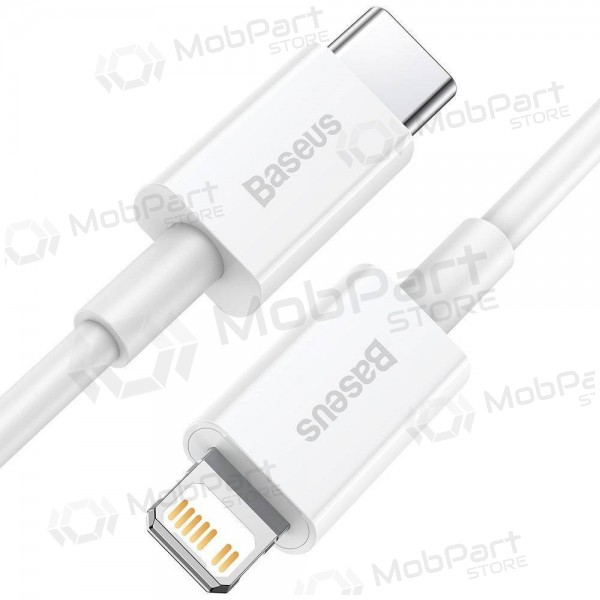 USB cable Baseus Superior Type-C - Lightning PD 20W 1.0m (white) CATLYS-A02