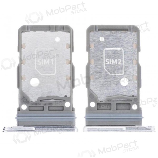 Samsung G998 Galaxy S21 Ultra 5G SIM card holder (silver) (service pack) (original)