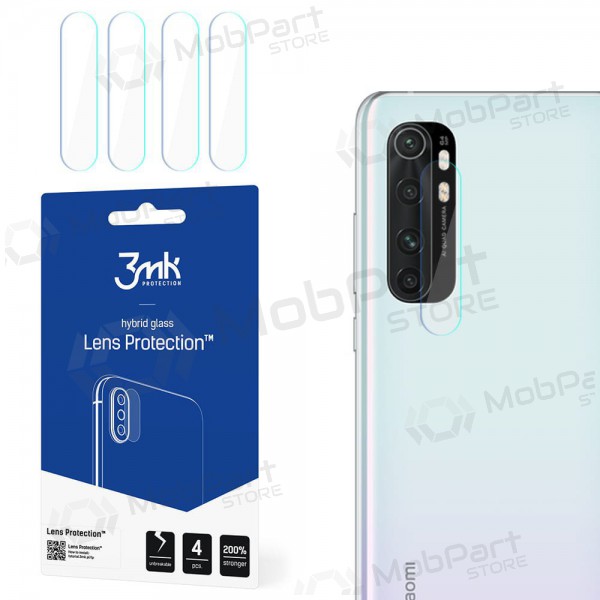 Samsung G980 / G981 Galaxy S20 tempered glass camera lens protector "3MK HybridGlass" (4pcs)