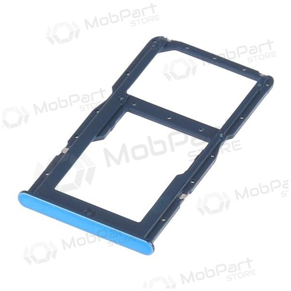 Huawei P30 Lite SIM card holder blue (Peacock Blue)