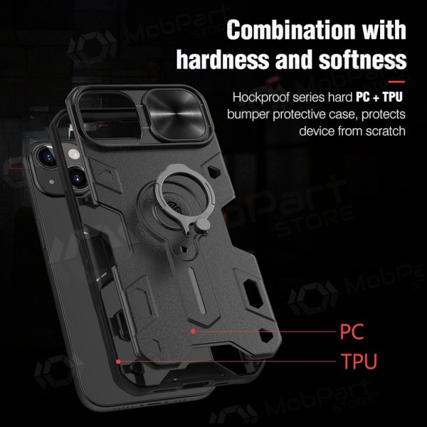 Case Nillkin CamShield Armor Pro Apple iPhone 14 Pro Max black