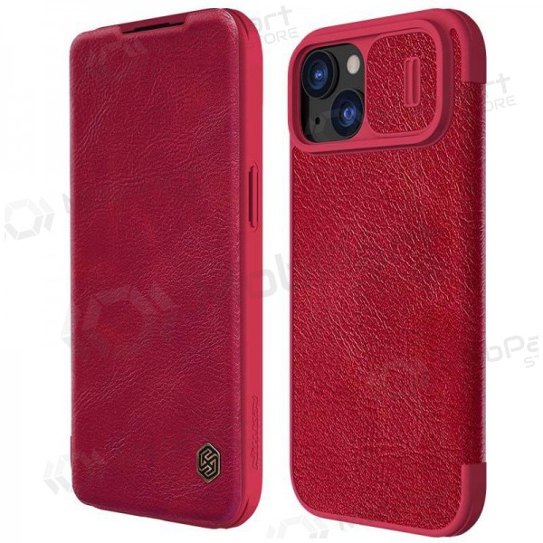 Case Nillkin Qin Pro Leather Apple iPhone 14 Pro Max red