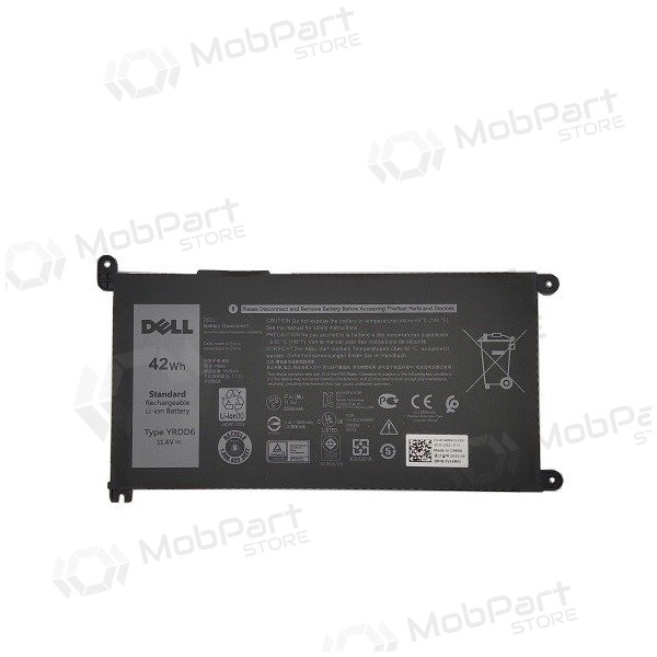 DELL YRDD6, 3500mAh laptop battery - PREMIUM