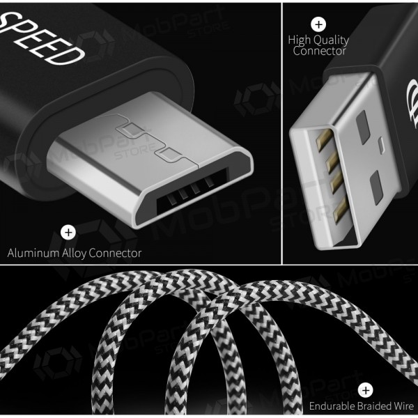 USB cable Dux Ducis K-ONE microUSB FastCharging 2.0m