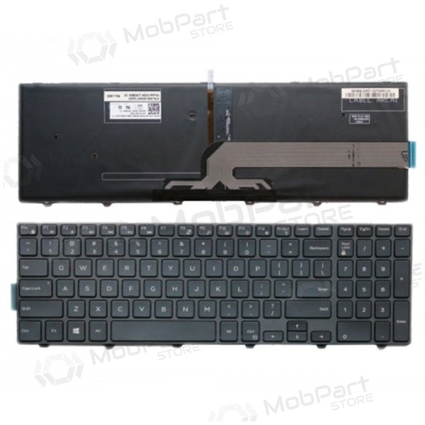 DELL Inspiron 5558 keyboard (US) (with lighting)