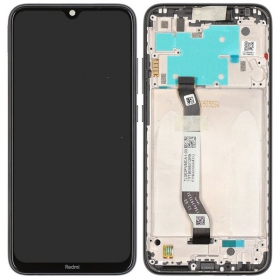 Xiaomi Redmi Note 8 / Note 8 2021 screen (black) (with frame) (Premium)