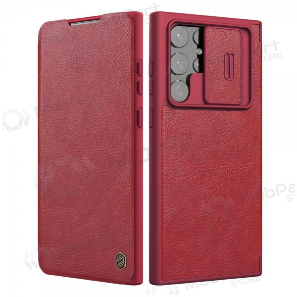 Case Nillkin Qin Pro Leather Samsung A546 A54 5G red