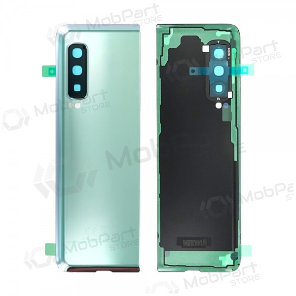 Samsung F900 / F907 Galaxy Fold back / rear cover (silver) (used grade B, original)