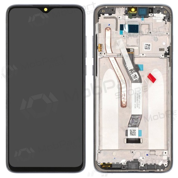 Xiaomi Redmi Note 8 Pro screen (grey) (with frame) (Premium)