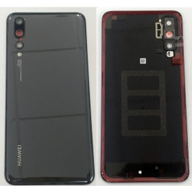 Huawei P20 Pro back / rear cover (black) (service pack) (original)