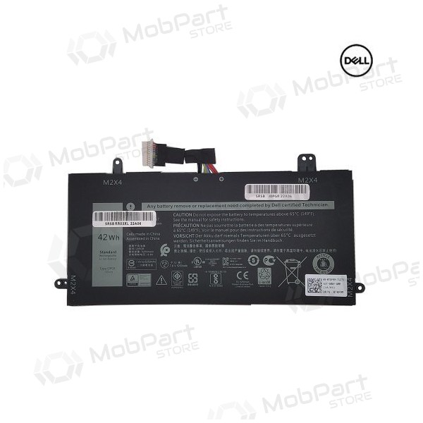 DELL J0PGR, 42Wh, 5250mAh laptop battery - PREMIUM